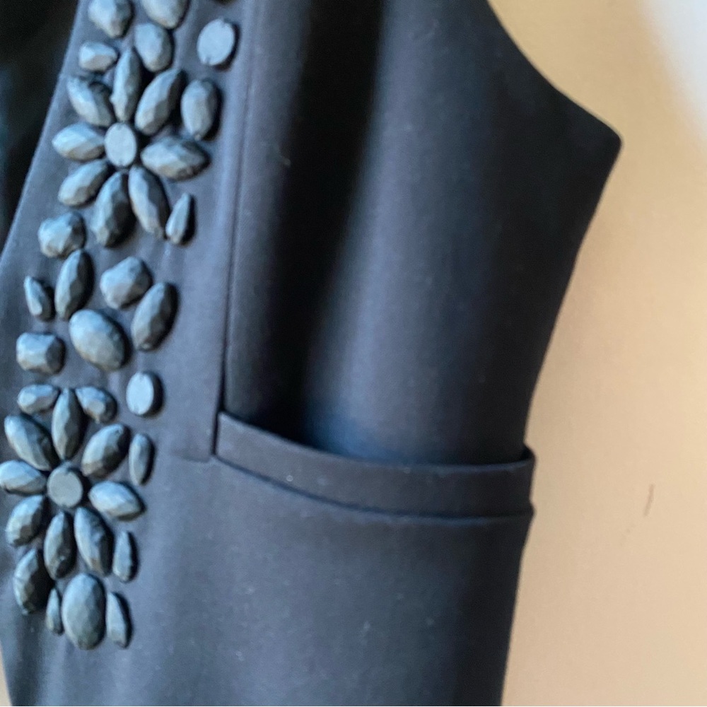 karen kane bead studded vest M - Picture 4 of 8